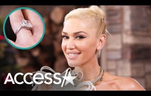 Gwen Stefani Shows Off Engagement Ring From Blake Shelton