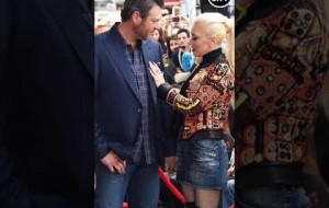 Gwen Stefani and Blake Shelton 