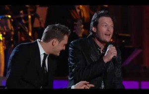 Michael Buble and Blake Shelton Home Live 2008