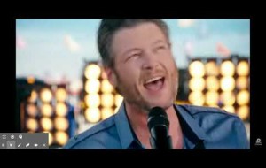 NASCAR ON NBC BLAKE SHELTON INTRO