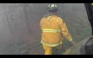 Firefighter helmet cam