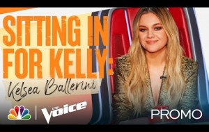 Kelsea Ballerini Sits in the Big Red Chair for Kelly During the Battles - The Voice 2021