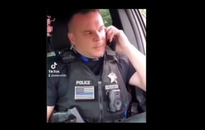 Police officer roast LeBron James